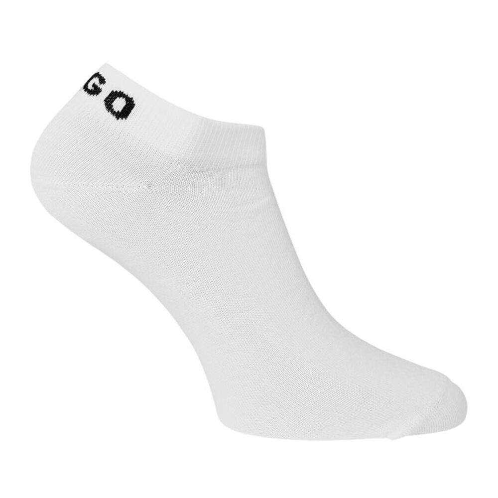 Hugo Womens/Ladies Ankle Socks (Pack of 3) / White